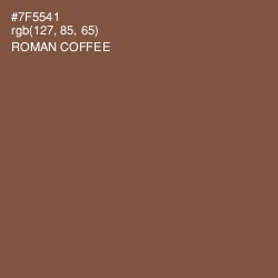 #7F5541 - Roman Coffee Color Image